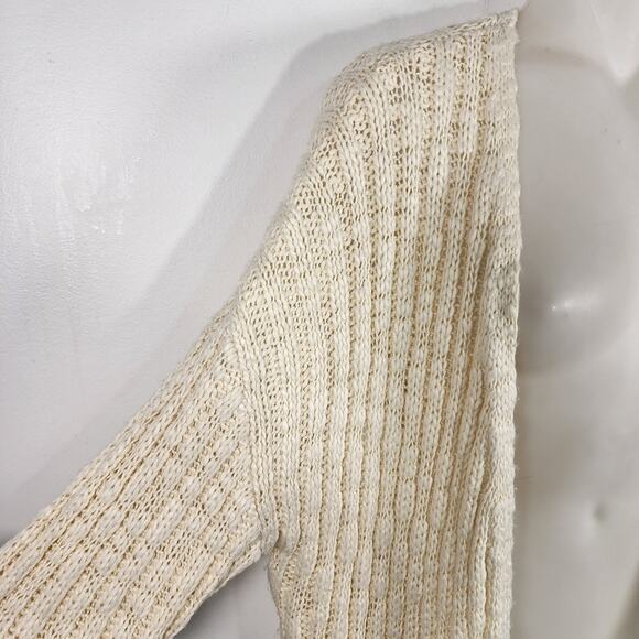 Andree by Unit Womens Devman Knit Cardigan 2X Cozy Neutral Minimalist Open Front - Picture 7 of 10